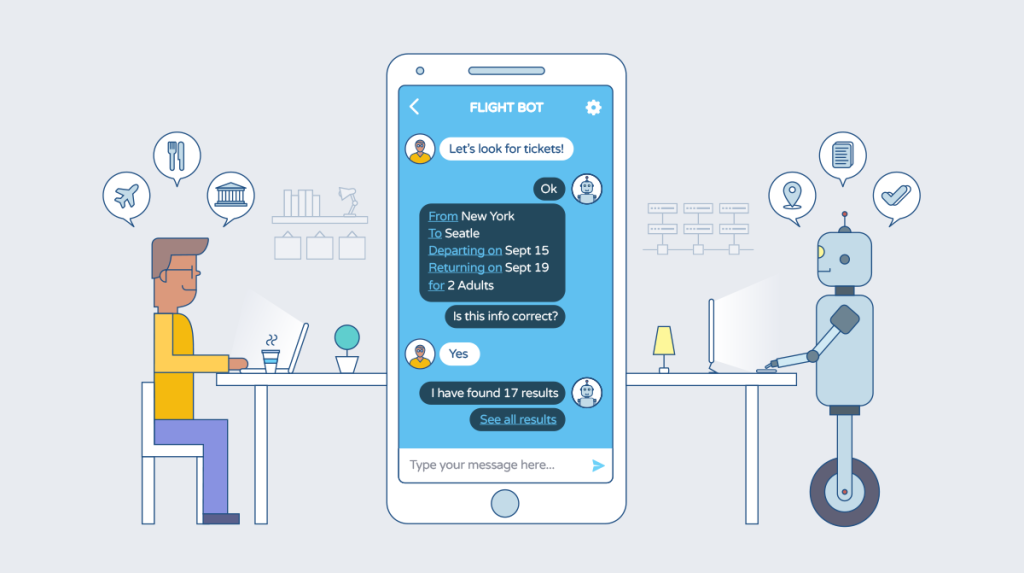 should i have a bot run my business live chat