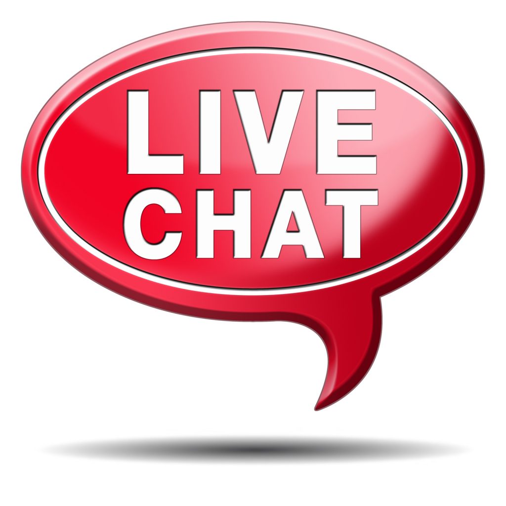 who can help me with help desk services for live chat?